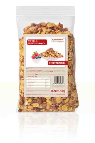 Konzelmanns Beeren Muesli Lower Carb 750g