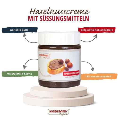 Konzelmanns - Haselnusscreme 250g