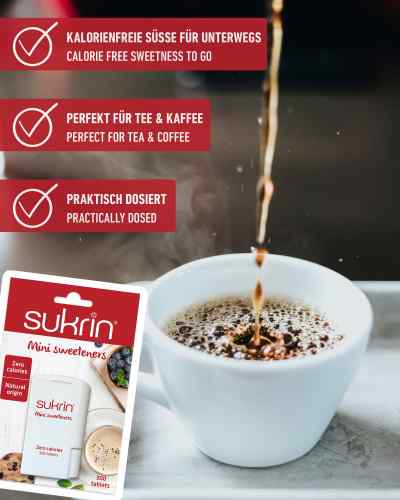 Sukrin Erythrit + Stevia 300 Tabletten