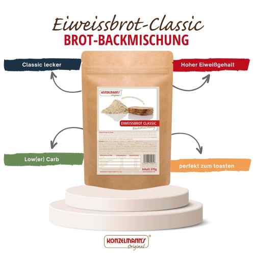Konzelmanns Eiweiss Brot Classic Backmischung