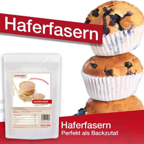 Konzelmanns Haferfasern Ballaststoffpulver 400g