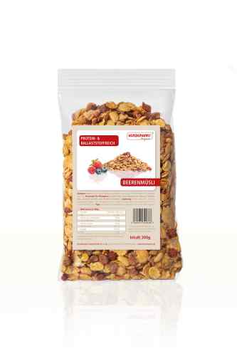 Konzelmanns Lower Carb Muesli mit Beeren 300g