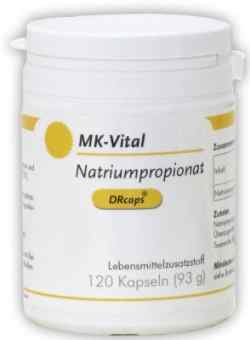 MK Vital Natriumpropionat 120 Kapseln je 500mg