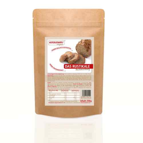 Das Rustikale Brot mit weniger Kohlenhydraten