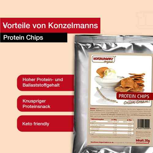 Protein Chips Onion Creme