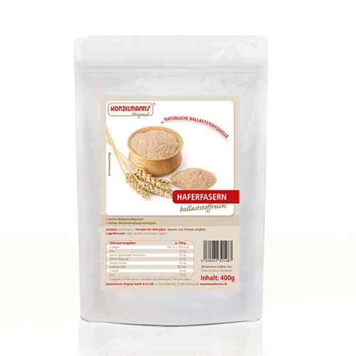 Konzelmanns Haferfasern Ballaststoffpulver 400g