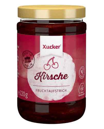 Xucker Fruchtaufstrich Kirsche