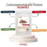 Vorschau: Konzelmanns Leinsaat braun teilentoelt
