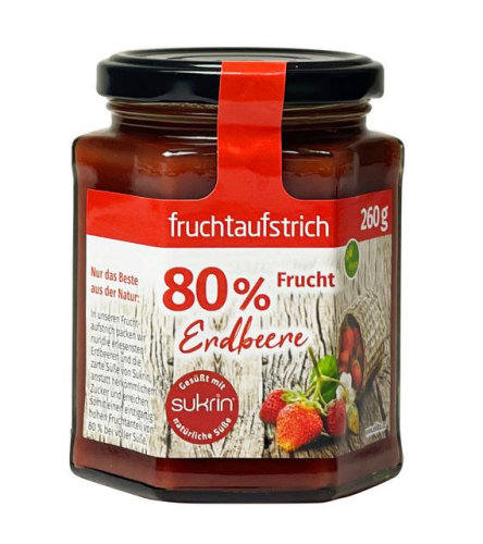 Sukrin Fruchtaufstrich Erdbeer