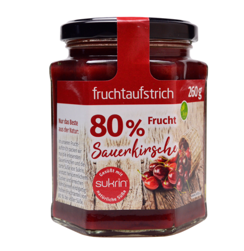 Sukrin Fruchtaufstrich Sauerkirsche