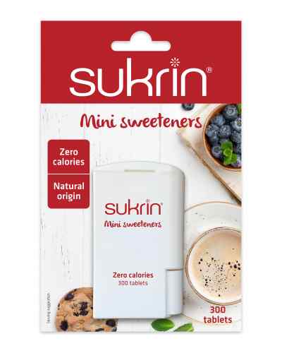 Sukrin Erythrit + Stevia 300 Tabletten