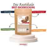 Vorschau: Das Rustikale Brot mit weniger Kohlenhydraten