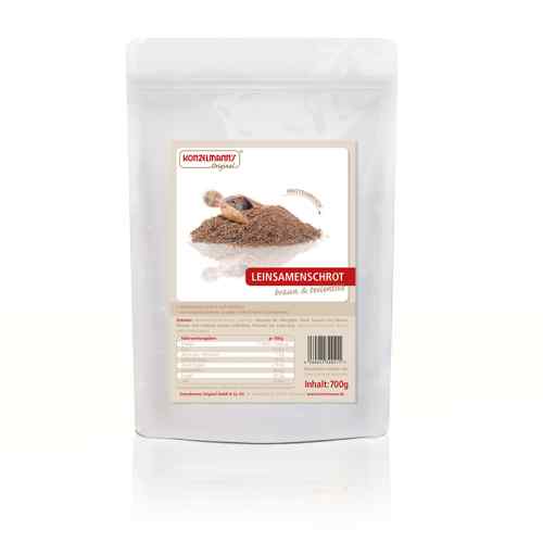 Konzelmanns Leinsaat braun teilentoelt