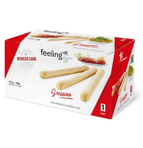 FeelingOK Protein Brotstangen Grissino Start 1 150g