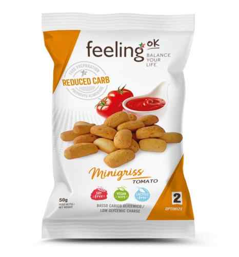 FeelingOK Protein Minigriss Tomato Optimize 50g